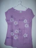 blusa lilas