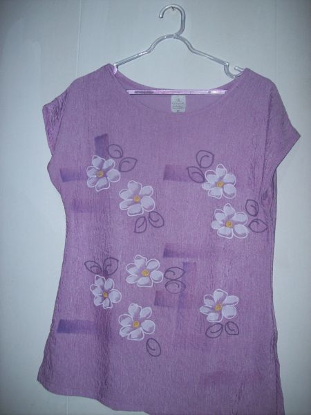 blusa lilas